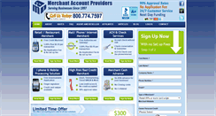 Desktop Screenshot of merchantaccountproviders.com
